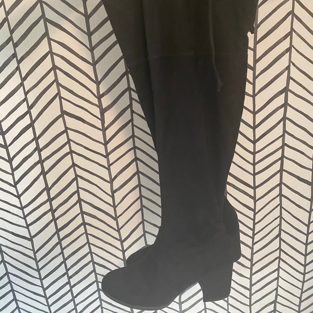 Unisa Over the Knee Black Boots